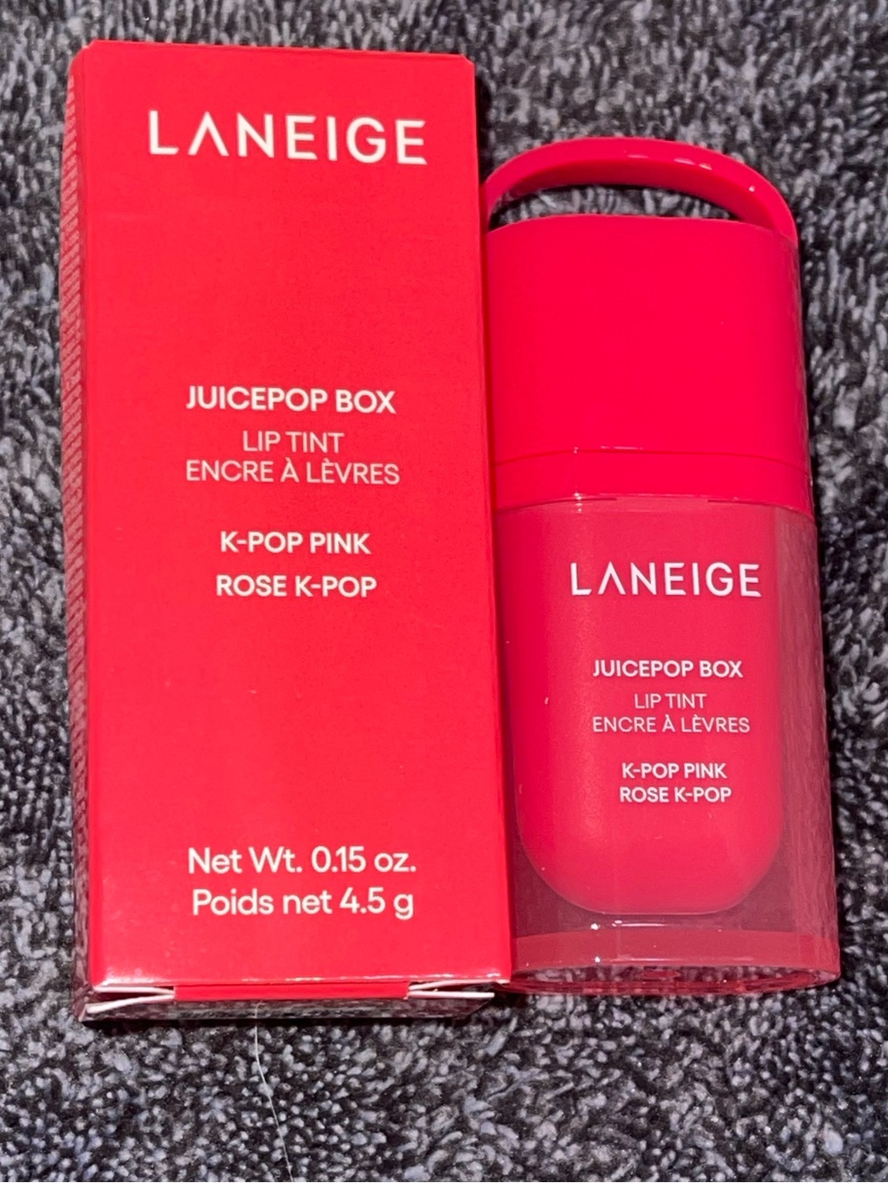 Laneige JuicePop Box Lip Tint in K-POP PINK